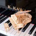 3D Modern Wooden Puzzle - Piano
