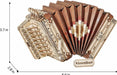 3D Modern Wooden Puzzle - Accordion