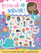 Mermaids and Narwhals Puffy Stickers