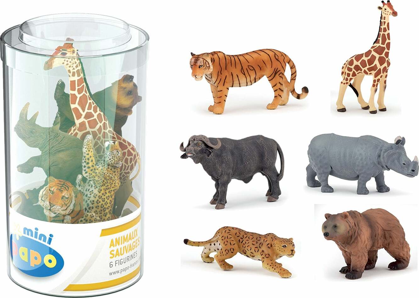 Papo France Mini Plus Wild Set 2