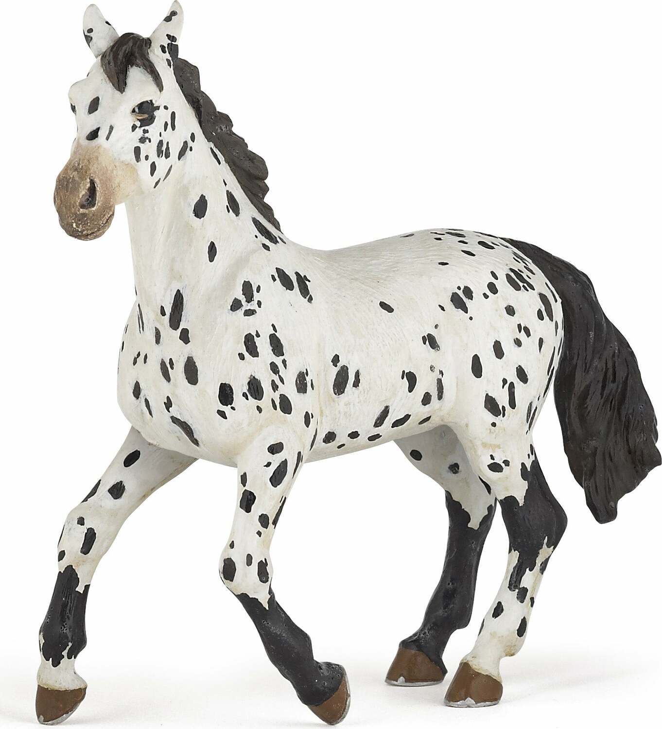 Papo France Black Appaloosa Horse