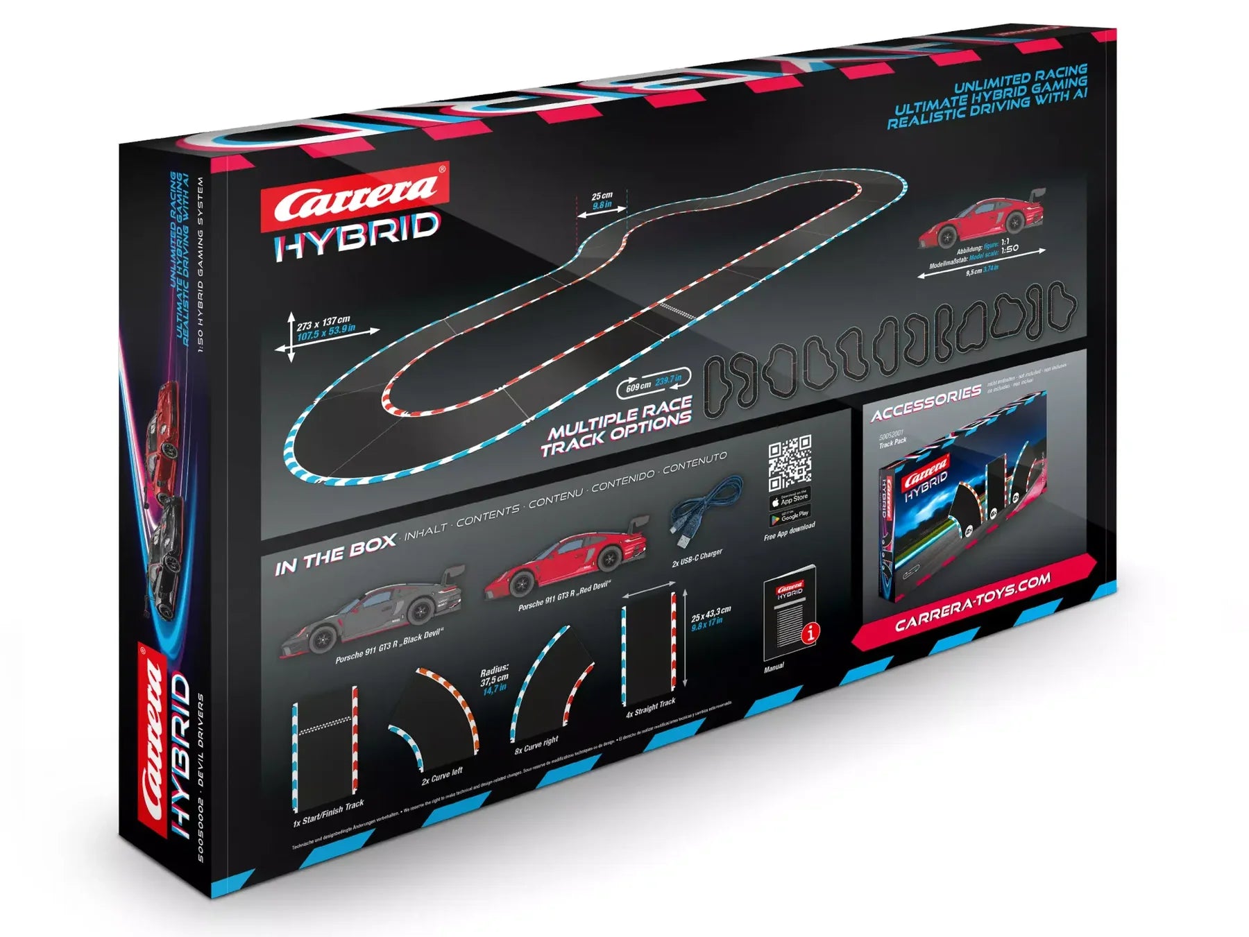 Carrera HYBRID Highway Challenge Racing Set