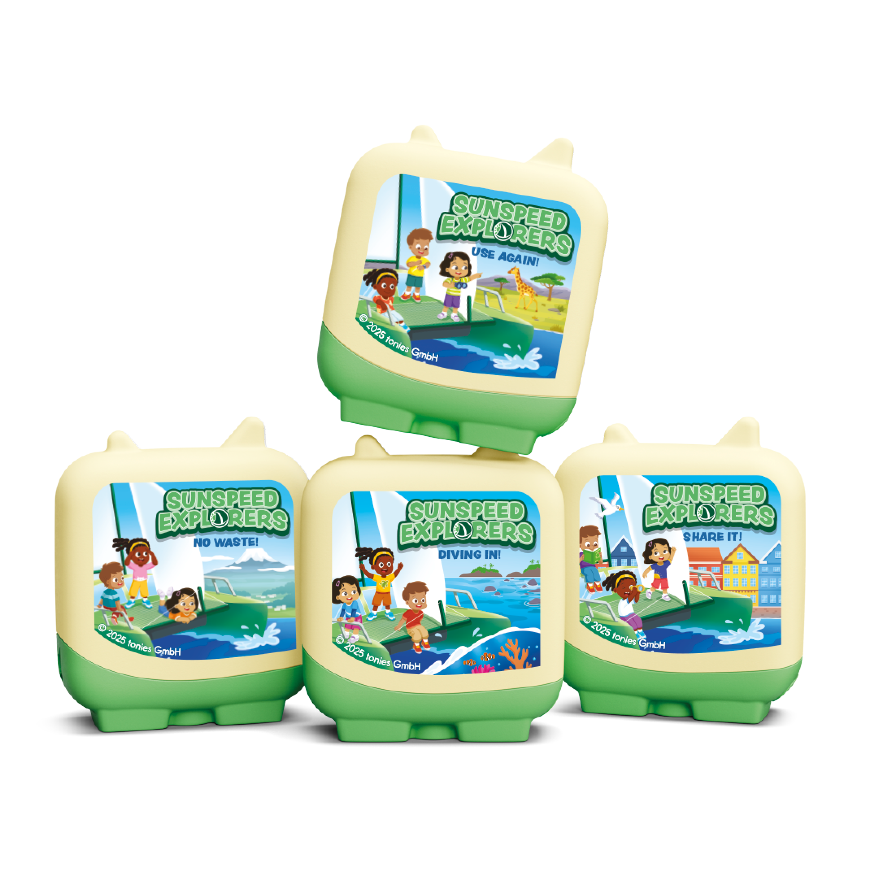 Clever Tonies Set: Sunspeed Explorers