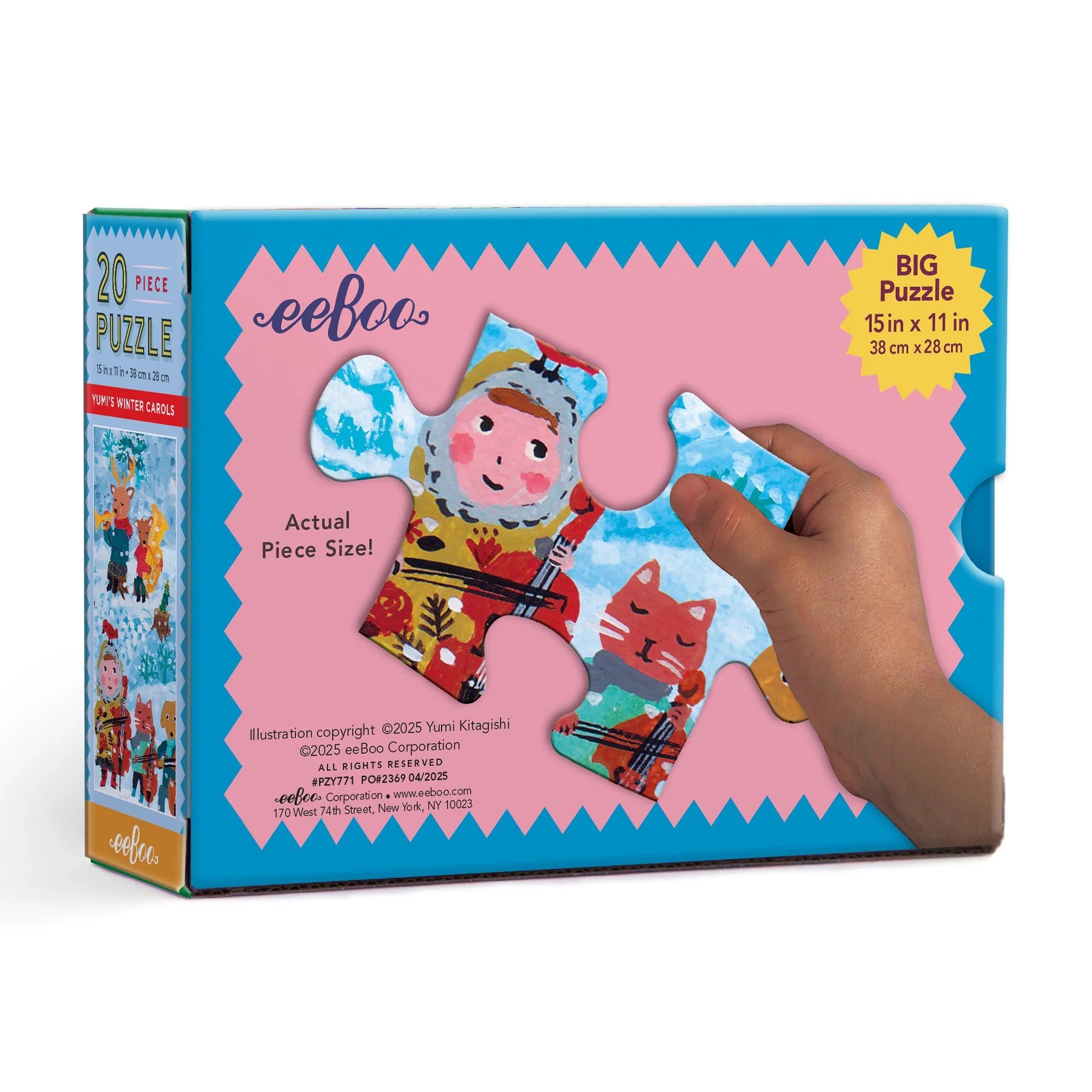 Yumi's Winter Carols 20 Piece Puzzle