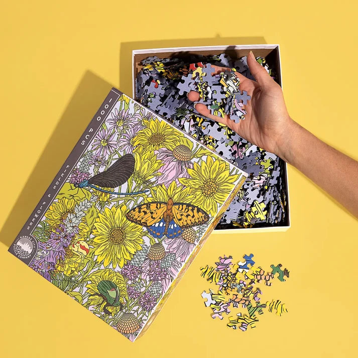 Fields & Flowers 1000 Pc Puzzl