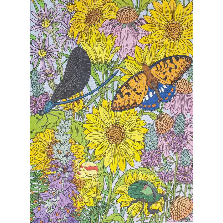 Fields & Flowers 1000 Pc Puzzl