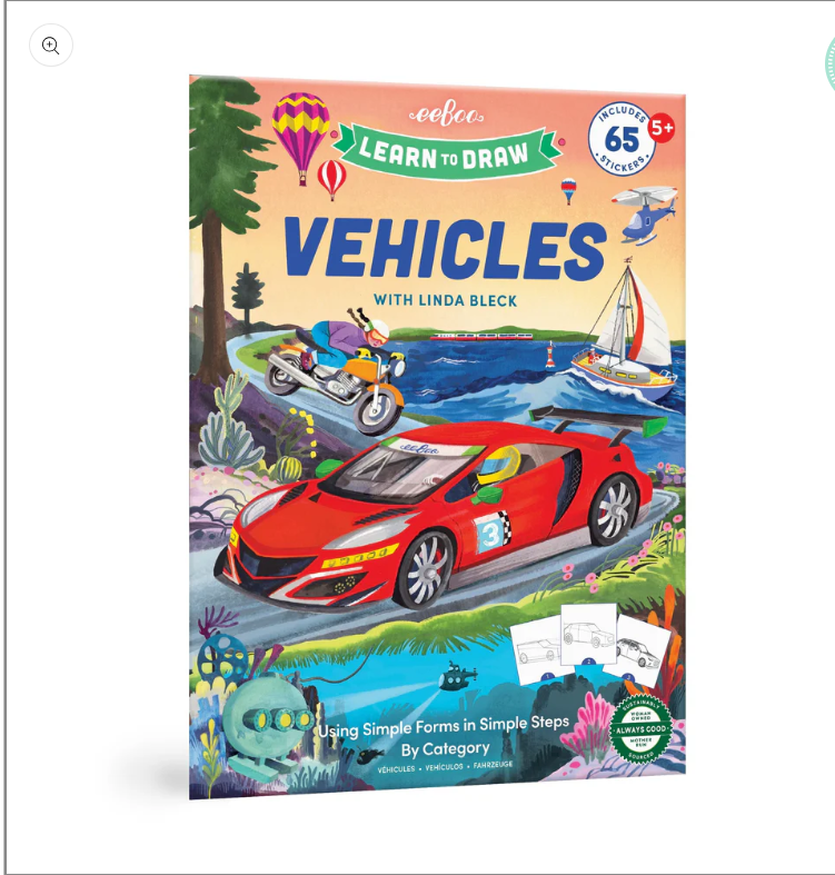 Learn to Draw Vehicles