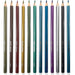 Color Sheen Metallic Colored Pencils - Set of 12