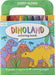 Carry Along Coloring Book Set - Dinoland
