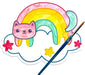 Playful Painters Easy Watercolor Painting Kit - Rainbow Cuties