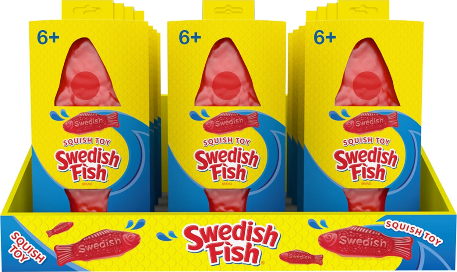 Swedish Fish Squishy Toy