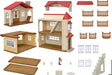 Calico Critters Red Roof Country Home – Secret Attic Playroom