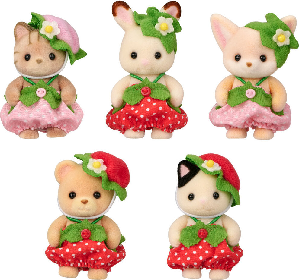 Calico Critters Cutie Collectibles -Very Berry Babies-