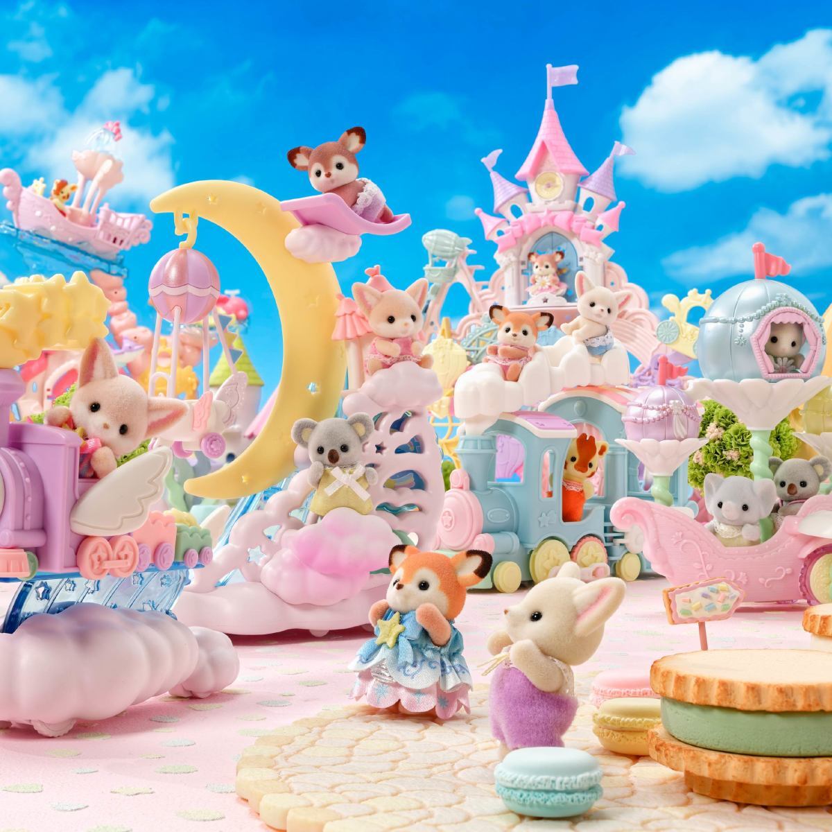 Calico Critters Floral Fantasy Skyship