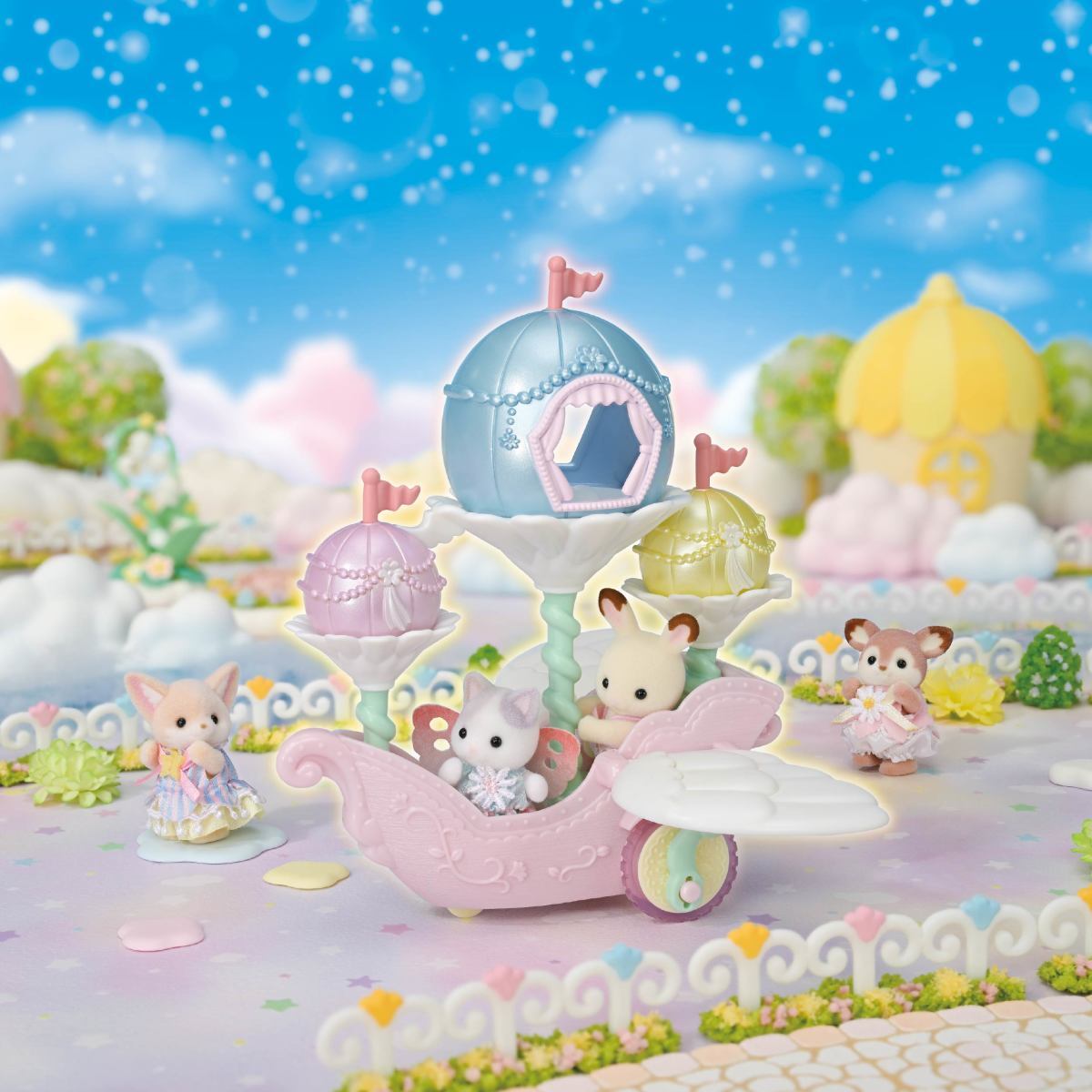 Calico Critters Floral Fantasy Skyship
