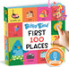 Ditty Bird | First 100 Places Interactive Sound Book for toddlers 1- 3 | speech therapy | Educational Learning books for 1 year old