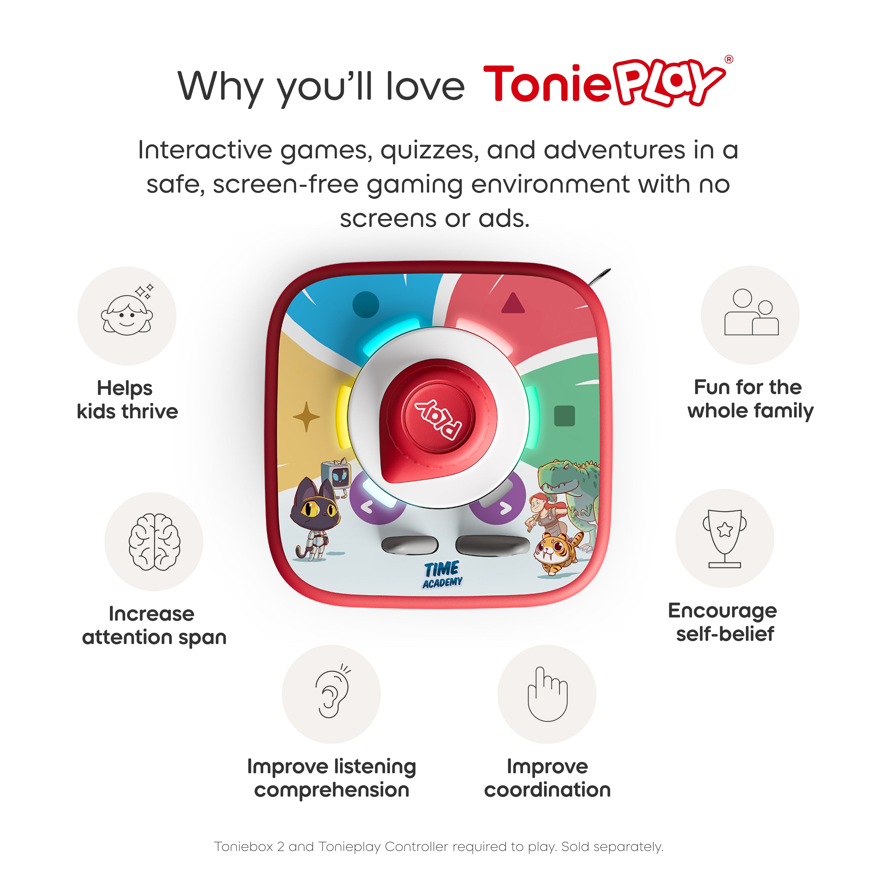 Tonieplay Time Academy: Adventure Through the Eras Game