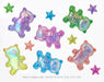 Skeleton Gummy Bears Stickers