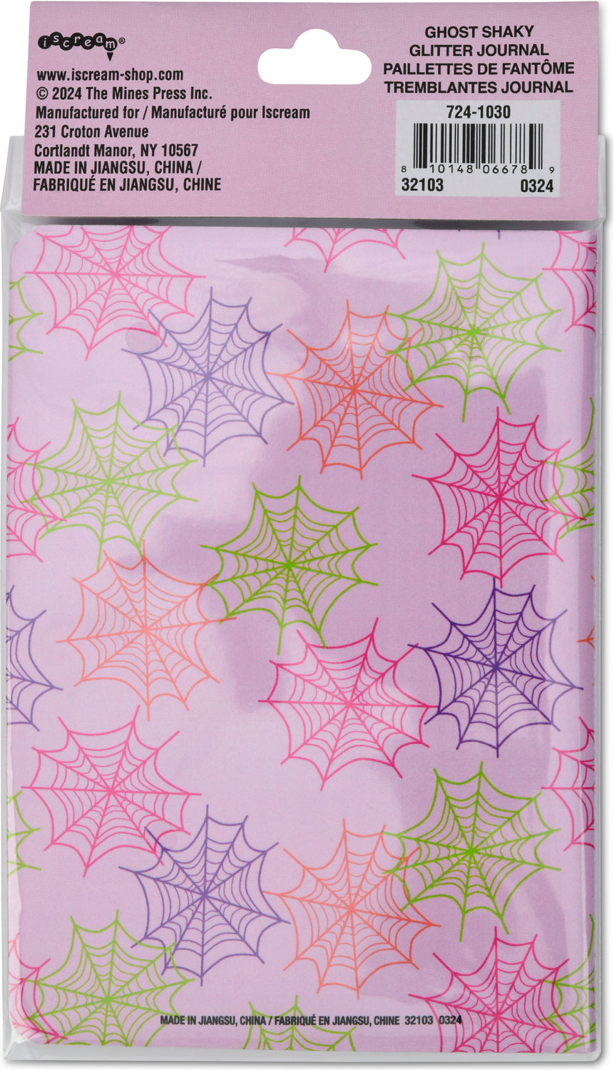 Glitter Ghost Shakey Journal