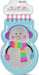 Snowman Puffy Notepad 