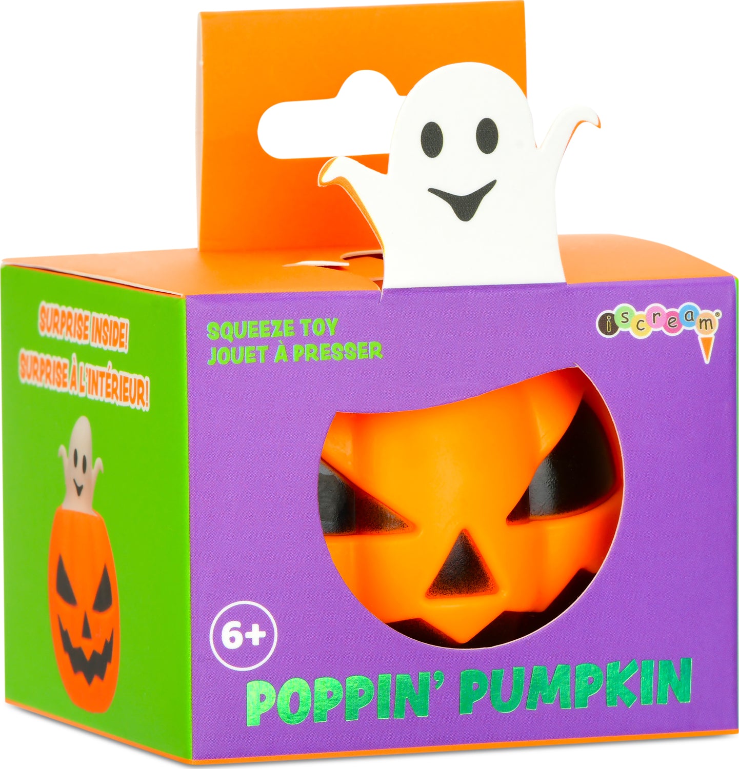 Poppin Pumkin Squeeze Toy