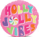 Holly Jolly Vibes Reversible Plush