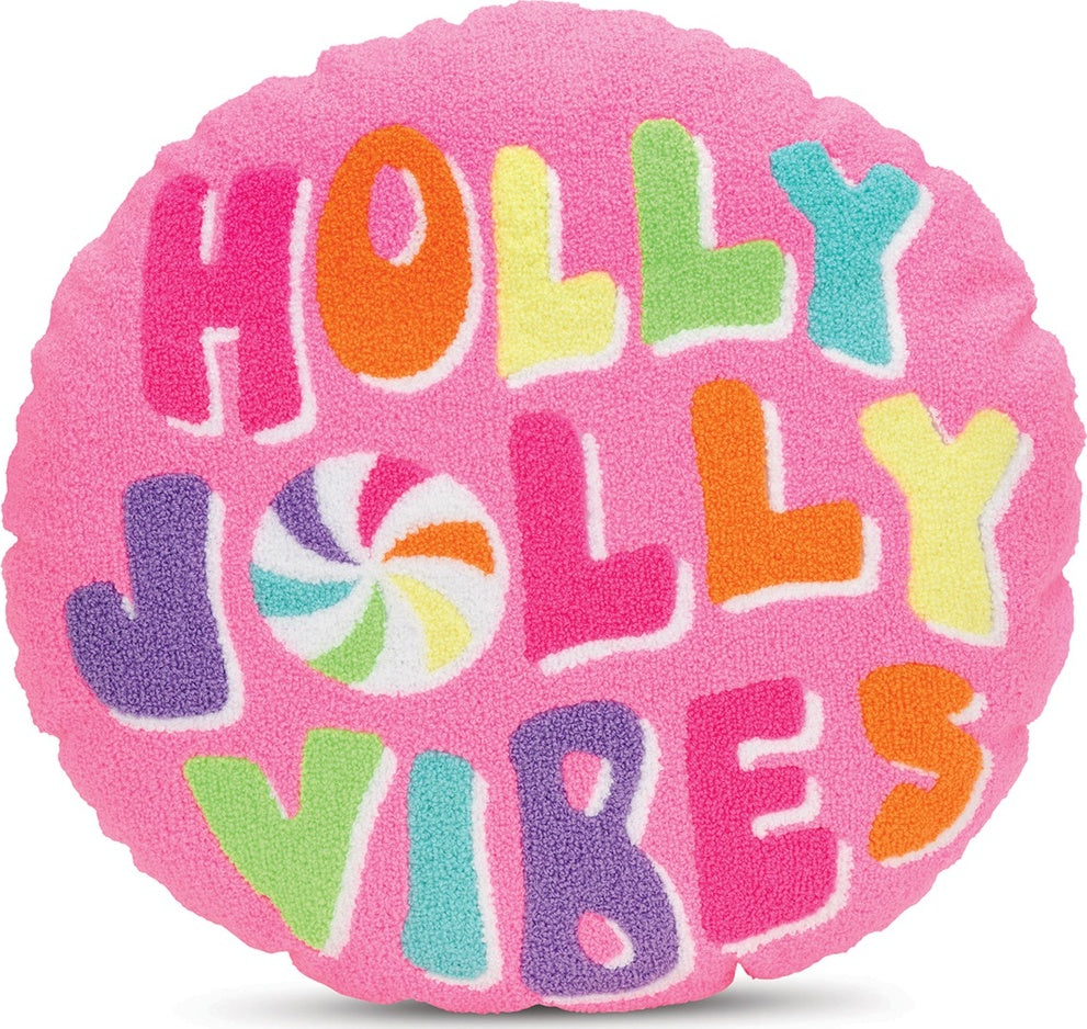 Holly Jolly Vibes Reversible Plush