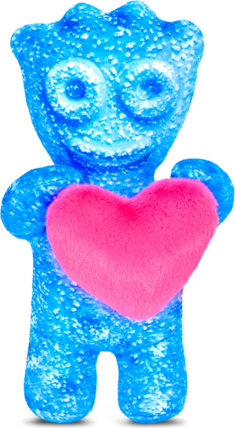 Blue Spk Kid with Heart Plush