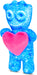 Blue Spk Kid with Heart Plush