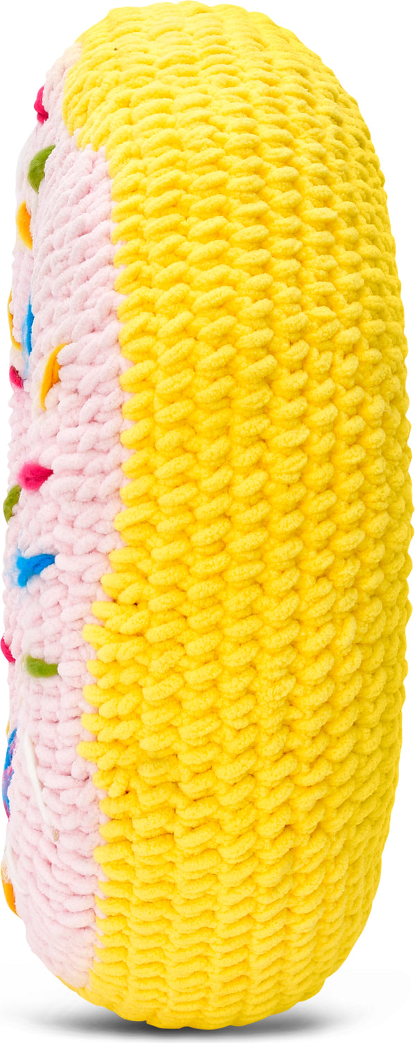 Crochet Donut Pillow
