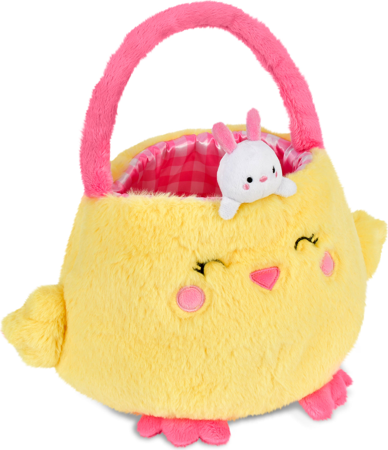 Hoppy Chick Basket Plush
