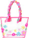 Puffy Flowers Clear Tote 2-Piece Set Large