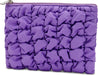 Lavender Puffy Pouch