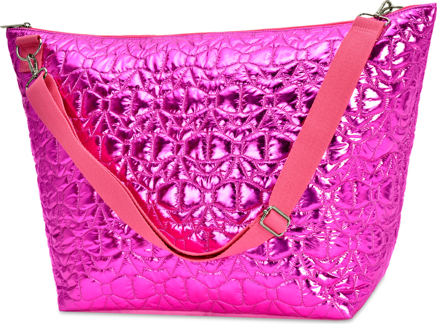 Shining Bows Puffy Weekender Bag