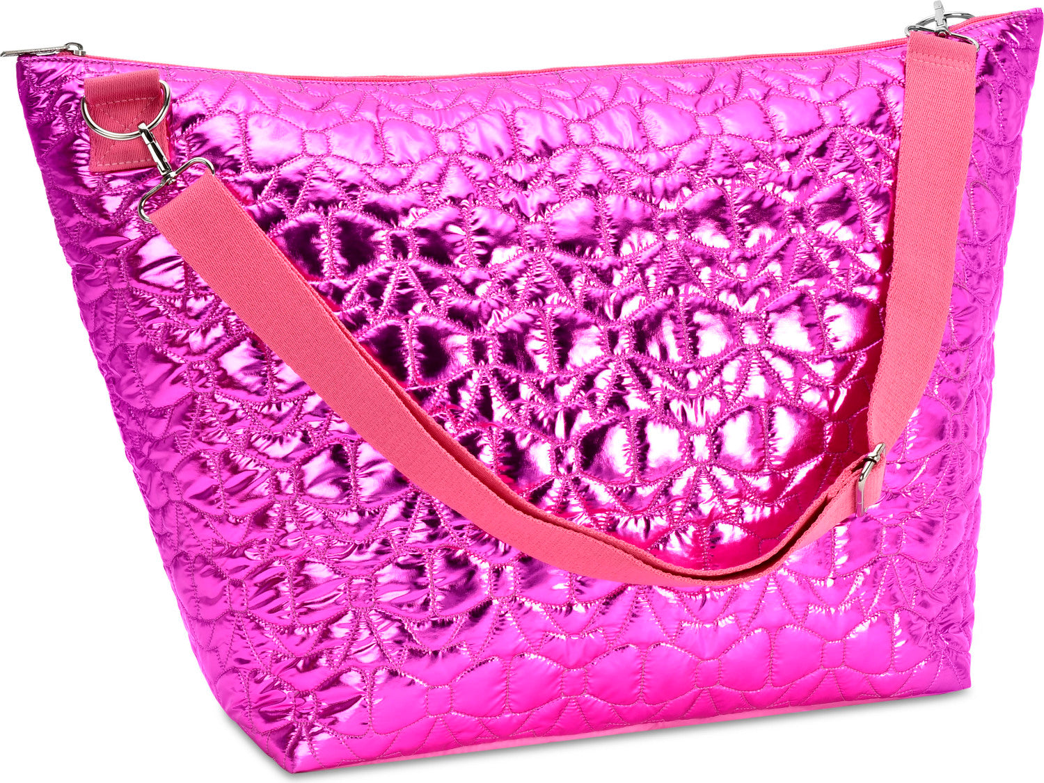 Shining Bows Puffy Weekender Bag