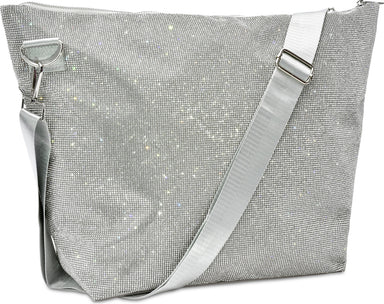 White Crystal Overnight Bag