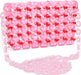 Pink Hearts Beaded Crossbody Bag