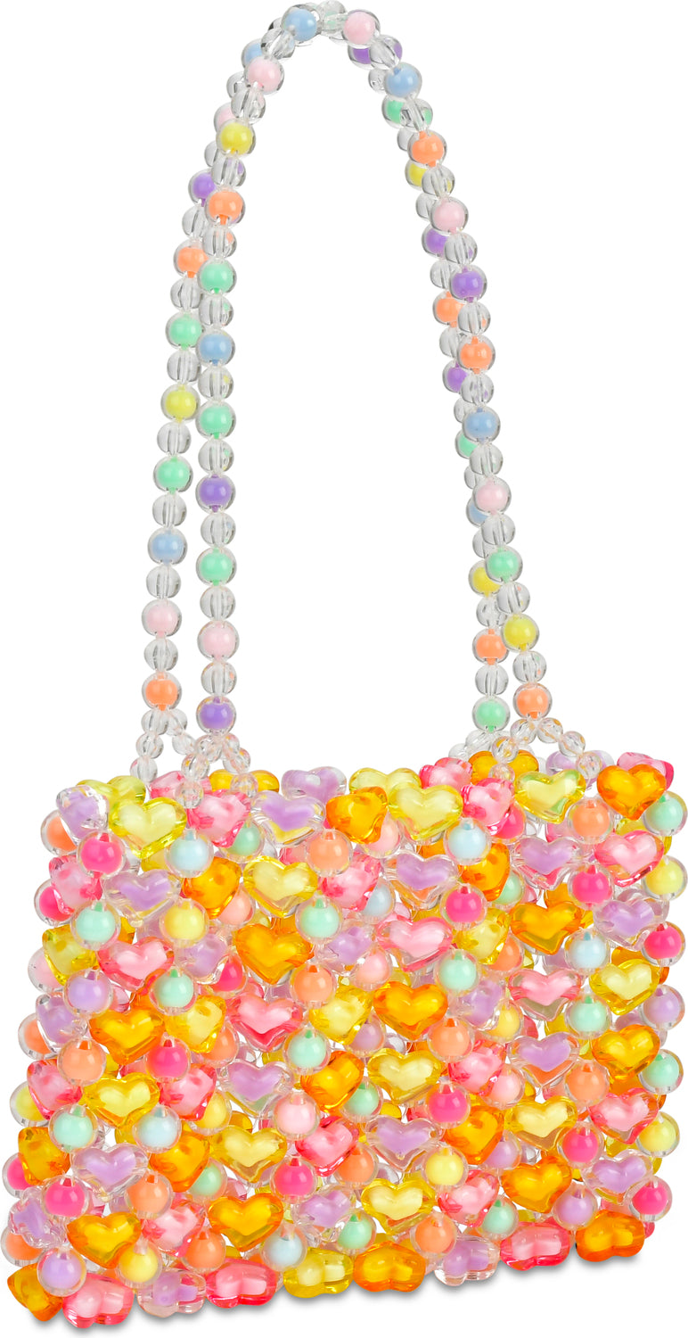 Beaded Pastel Bag