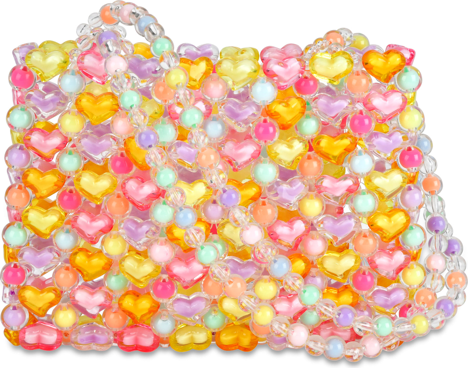 Beaded Pastel Bag
