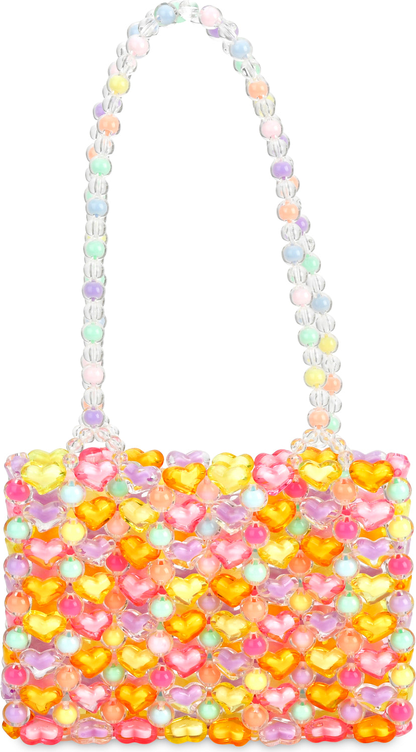 Beaded Pastel Bag