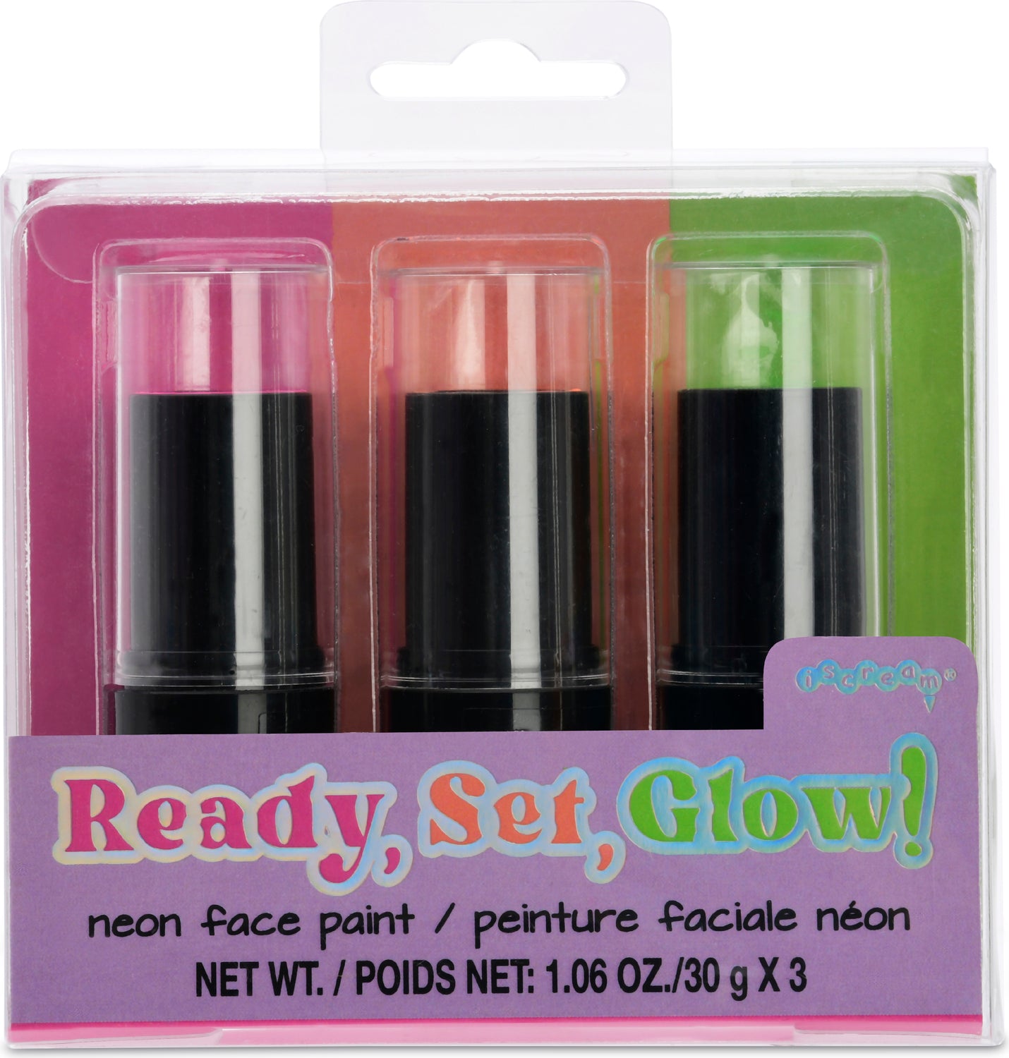 Ready, Set, Glow! Neon Face Paint Set
