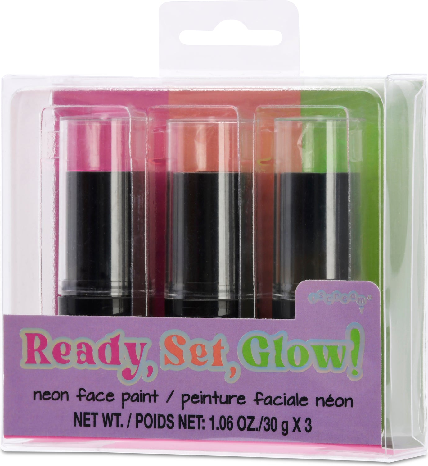 Ready, Set, Glow! Neon Face Paint Set