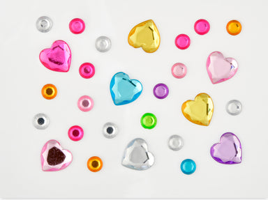 Happy Heart Face Gems