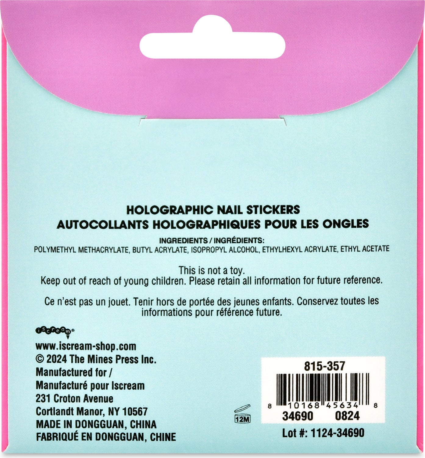 Holographic Nail Stickers