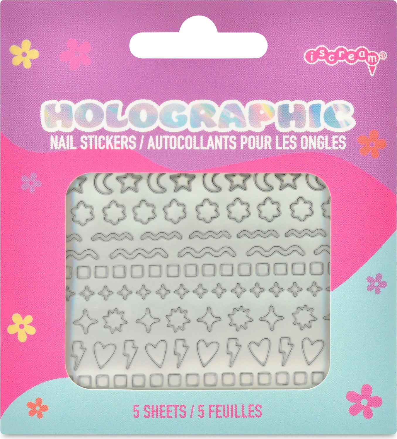 Holographic Nail Stickers