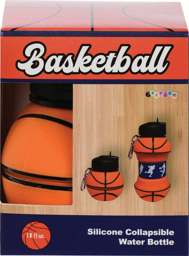 Basketball Collapsible Water Bottle