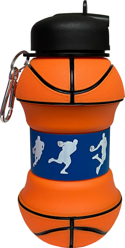 Basketball Collapsible Water Bottle