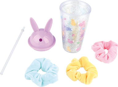 Bunny Cup and Scrunchie Set