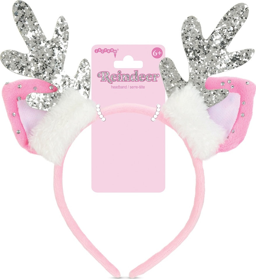 Sparkle Reindeer Headband