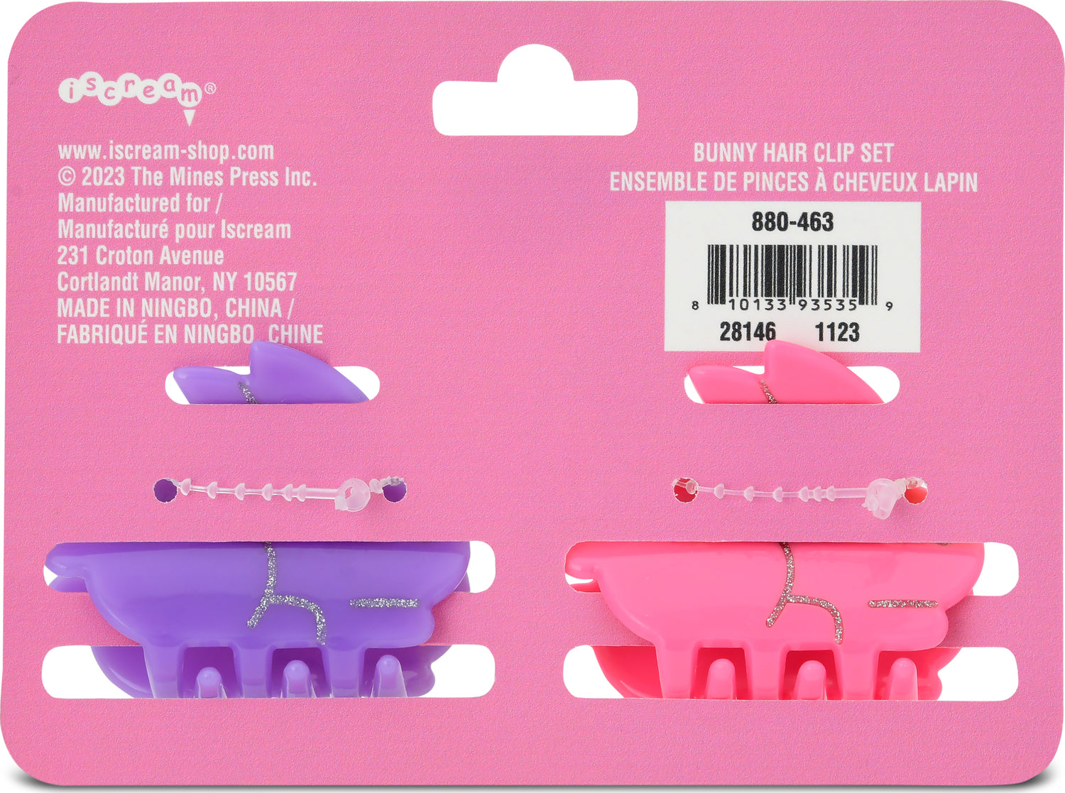 Bunny Hair Clip Set